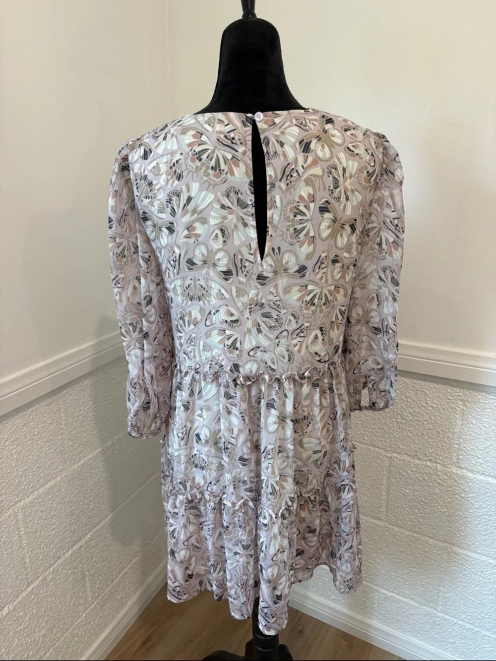 Aritzia Sundays Best Mini Floral Dress Size Small